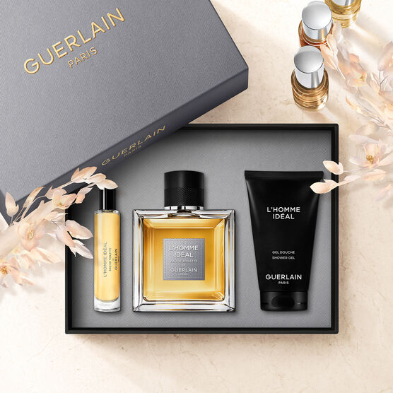 KIT COFFRET GUERLAIN L'HOMME IDEAL MASCULINO EAU DE TOILETTE